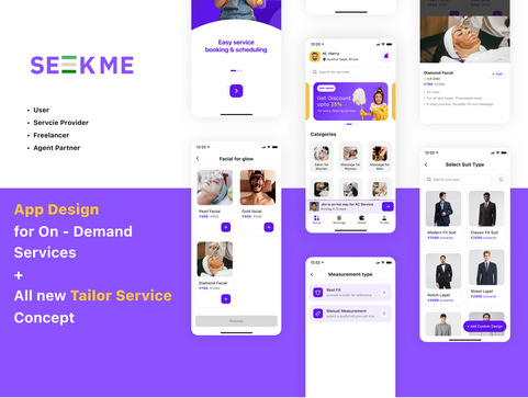 Seek Me (Freelancing App)